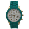 OLIVIA PRATT WOMENS CERAMIC STYLE BOYFRIEND BRACELET WATCH