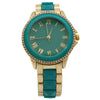 Olivia Pratt Two-Toned Vibrant Colors and Rhinestones Women Watch