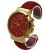 OLIVIA PRATT VIBRANT COLOR BANGLE CUFF WATCH
