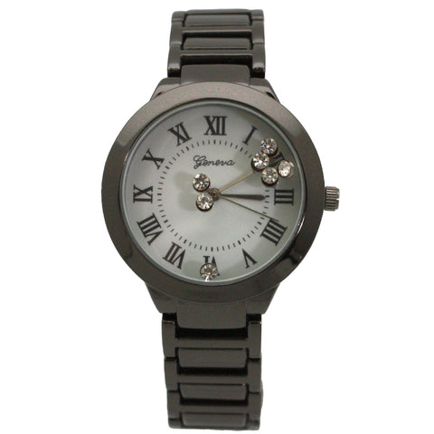 Olivia Pratt Floating Rhinestone Women Watch