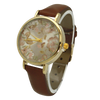 OLIVIA PRATT PETITE LEATHER VINTAGE ROSES WATCH