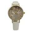 OLIVIA PRATT PETITE LEATHER VINTAGE ROSES WATCH