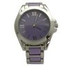 OLIVIA PRATT TWO TONE PASTEL COLORS AND METAL WATCH