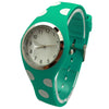 Olivia Pratt Polka Dots Silicone Band Women Watch