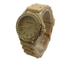 Olivia Pratt Every Day Silicone and Rhinestones Colorful Women Watch