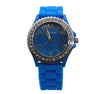 Olivia Pratt Every Day Silicone and Rhinestones Colorful Women Watch