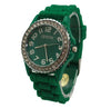 Olivia Pratt Every Day Silicone and Rhinestones Colorful Women Watch