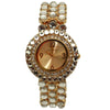 Olivia Pratt Shiny Rhinestones Metallic Women Watch