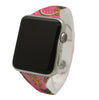 OLIVIA PRATT PRINTED SKINNY SILICONE APPLE WATCH BAND