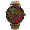 Olivia Pratt Red Cork Style Women Watch