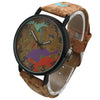 Olivia Pratt Red Cork Style Women Watch