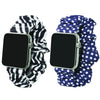 Olivia Pratt 2-Pack Printed Scrunchie Apple Watch Band