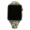 Olivia Pratt Printed Skinny Leather Apple Watch Band