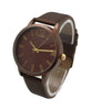 Olivia Pratt Soft Solid Color Round Face Women Watch