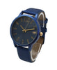 Olivia Pratt Soft Solid Color Round Face Women Watch