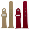 Olivia Pratt 2 Pack Solid Silicone Apple Watch Band