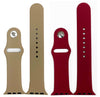 Olivia Pratt 2 Pack Solid Silicone Apple Watch Band