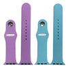 Olivia Pratt 2 Pack Solid Silicone Apple Watch Band