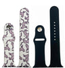 Olivia Pratt 2 Pack Printed and Solid Apple Watch Band