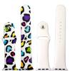 Olivia Pratt 2 Pack Printed and Solid Apple Watch Band