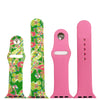 Olivia Pratt 2 Pack Printed and Solid Apple Watch Band