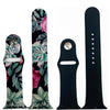 Olivia Pratt 2 Pack Printed and Solid Apple Watch Band