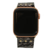 Olivia Pratt Metallic Snake Snap-Button Apple Watch Band