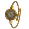 OLIVIA PRATT PETITE TWISTED STRAPS ONE-SIZE BANGLE WATCH