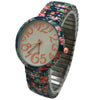 Olivia Pratt Floral Stretch Bold Numbers Women Watch