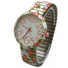 Olivia Pratt Floral Stretch Bold Numbers Women Watch