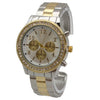 OLIVIA PRATT RHINESTONE BEZEL CHRONOGRAPH BANGLE WATCH