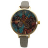 Olivia Pratt Soft Band Butterflies Dial Women Watch