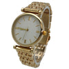Olivia Pratt Minimalistic Solid Metal Color Women Watch
