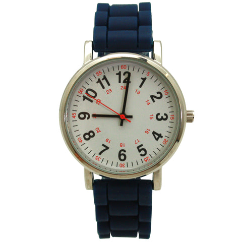 Olivia Pratt Nurse, Medical Professionals and Students Solid Silicone Bold Numbers Women Watch