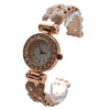 Olivia Pratt Colorful Round Shapes Band Bangle Women Watch