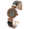 Olivia Pratt Colorful Round Shapes Band Bangle Women Watch