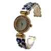 Olivia Pratt Colorful Round Shapes Band Bangle Women Watch