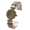 Olivia Pratt Colorful Round Shapes Band Bangle Women Watch