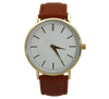 OLIVIA PRATT MINIMALIST LEATHER STRAP WATCH