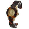 OLIVIA PRATT RHINESTONE TORTOISE BANGLE WATCH