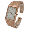 OLIVIA PRATT TEXTURED METALLIC BANGLE WATCH