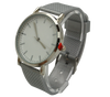 OLIVIA PRATT CLASSIC LARGE BEZEL HARD SILICONE STRAP WATCH