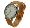 OLIVIA PRATT CLASSIC LARGE BEZEL HARD SILICONE STRAP WATCH
