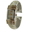 Olivia Pratt Square and Thin Face Bangle Women Watch