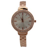 OLIVIA PRATT THIN TEXTURED METAL BANGLE WATCH