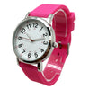 Olivia Pratt Easy-Read Nurse Watch with Silicone Band Women Watch
