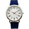 Olivia Pratt Easy-Read Nurse Watch with Silicone Band Women Watch