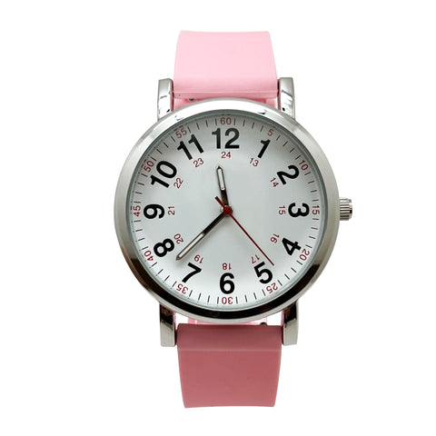 Olivia Pratt Easy-Read Nurse Watch with Silicone Band Women Watch