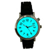 Olivia Pratt Luminous Dial Easy Read Medical Professionals Silicone Band Women Watch