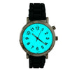 Olivia Pratt Luminous Dial Easy Read Medical Professionals Silicone Band Women Watch